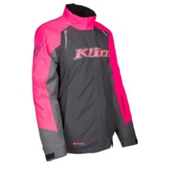 Klim Women's Strata Jacket -Moto Style Shop 3145 001 Asphalt 20 20Knockout 20Pink 05