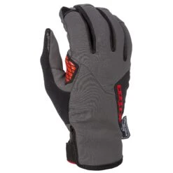 Klim Inversion Gloves -Moto Style Shop 3161 003 Asphalt HighRiskRed 01