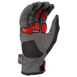 Klim Inversion Gloves -Moto Style Shop 3161 003 Asphalt HighRiskRed 02