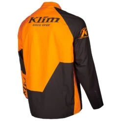 Klim Revolt 1/4 Zip Pullover -Moto Style Shop 3214 006 Black 20 20Strike 20Orange 02