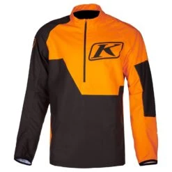 Klim Revolt 1/4 Zip Pullover -Moto Style Shop 3214 006 Black 20 20Strike 20Orange 03