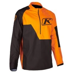 Klim Revolt 1/4 Zip Pullover -Moto Style Shop 3214 006 Black 20 20Strike 20Orange 05