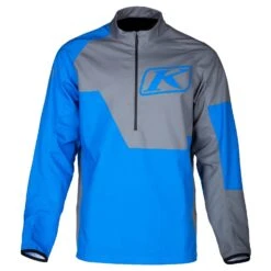 Klim Revolt 1/4 Zip Pullover -Moto Style Shop 3214 006 Electric 20Blue 20Lemonade 20 20Castlerock 03