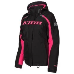 Klim Women's Flare Jacket -Moto Style Shop 3403 000 Black 20 20Knockout 20Pink 01