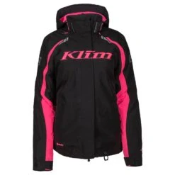 Klim Women's Flare Jacket -Moto Style Shop 3403 000 Black 20 20Knockout 20Pink 03