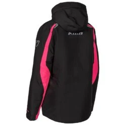 Klim Women's Flare Jacket -Moto Style Shop 3403 000 Black 20 20Knockout 20Pink 06