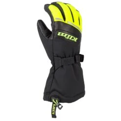 Klim Blaze Gauntlet Glove 10 Klim Blaze Gauntlet Glove -Moto Style Shop 3408 000 Black 20 20Hi Vis 01