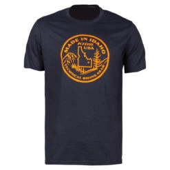 Klim Made In Idaho T Shirts -Moto Style Shop 3704 000 Navy 01