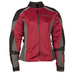 Klim Women's Avalon Jackets -Moto Style Shop 3914 001 Malbec 20 20Castlerock 20Gray 03