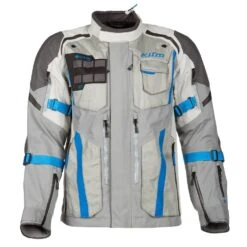 Klim Badlands Pro Jackets -Moto Style Shop 4052 003 Cool 20Gray 20 20Electric 20Blue 20Lemonade 03