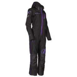 Klim Women's Shredsa One-piece -Moto Style Shop 4060 000 Black 20 20Heliotrope 05 648ecaac 028d 4a2c a0a9 c0d9cb78906d