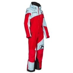 Klim Women's Shredsa One-piece -Moto Style Shop 4060 000 Chili 20Pepper 20 20Crystal 20Blue 05