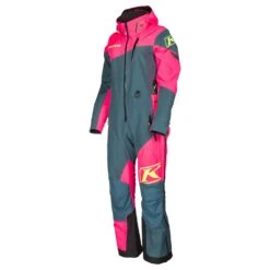 Klim Women's Shredsa One-piece -Moto Style Shop 4060 000 Petrol 20 20Knockout 20Pink 01
