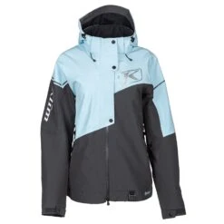 Klim Women's Alpine Jacket -Moto Style Shop 4088 004 Asphalt 20 20Crystal 20Blue 03
