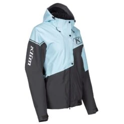 Klim Women's Alpine Jacket -Moto Style Shop 4088 004 Asphalt 20 20Crystal 20Blue 05