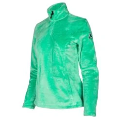 Klim Women's Cascade 1/4 Zip -Moto Style Shop 4095 000 Wintermint 20 20Asphalt 01