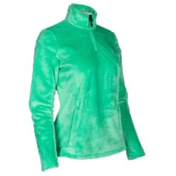 Klim Women's Cascade 1/4 Zip -Moto Style Shop 4095 000 Wintermint 20 20Asphalt 05