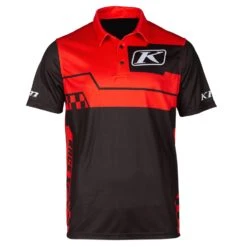 Klim Launch Polo -Moto Style Shop 4100 003 Fiery 20Red 20 20Black 03
