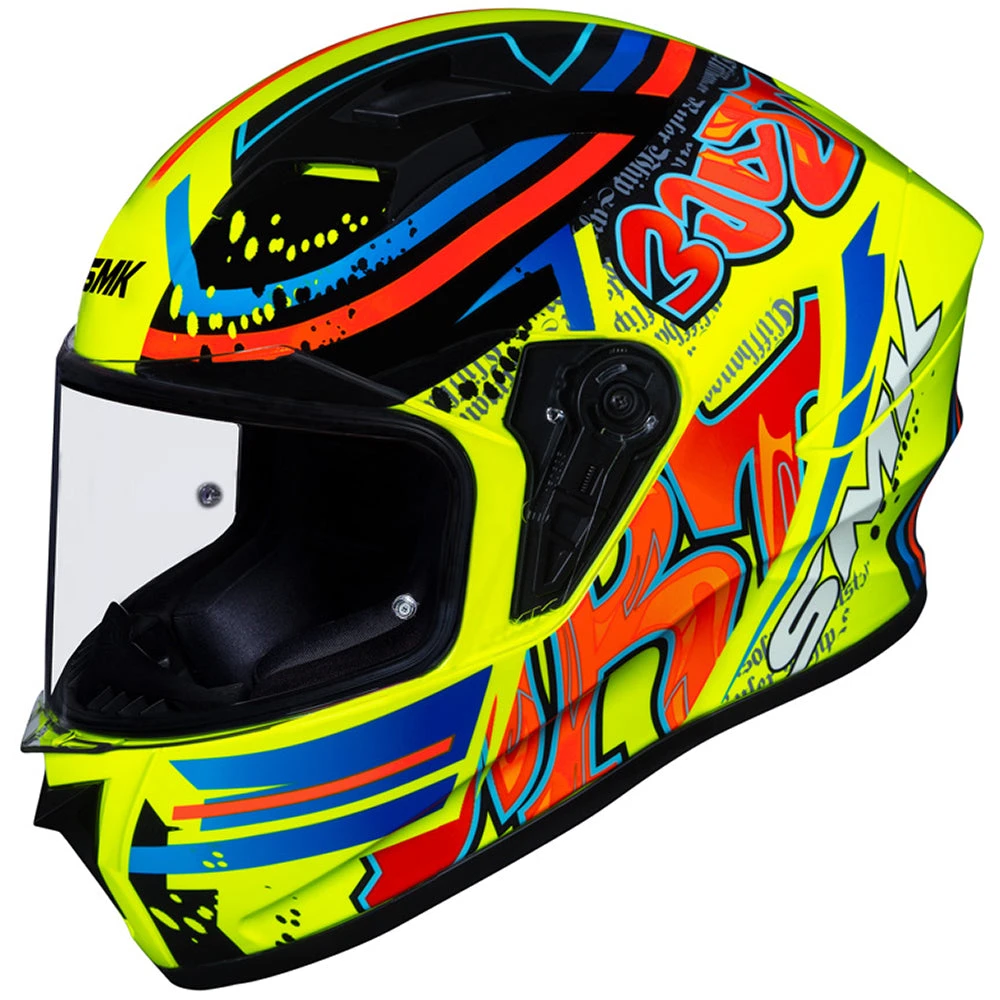 SMK Stellar Graffiti Helmets 2 SMK Stellar Graffiti Helmets - Image 2