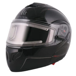 ATOM SV SNOW Tarmac Solid Helmets - Electric Shield -Moto Style Shop 850 1714 01