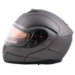 ATOM SV SNOW Tarmac Solid Helmets - Electric Shield -Moto Style Shop 850 1734 01
