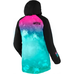 Aerial Women's Jacket 29 Aerial Women's Jacket -Moto Style Shop Aerial Jacket W MintyFreshInkBlack 220251 5410 back