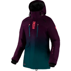 Aerial Women's Jacket 24 Aerial Women's Jacket -Moto Style Shop Aerial Jacket W PlumOcean 220251 8248 front