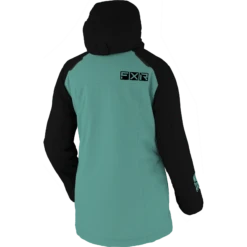 Aerial Women's Jacket 23 Aerial Women's Jacket -Moto Style Shop Aerial Jacket W SageBlack 220251 7010 back