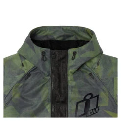 Icon Airform Battlescar Jackets -Moto Style Shop AirformBattlescarJacketCamoDetail
