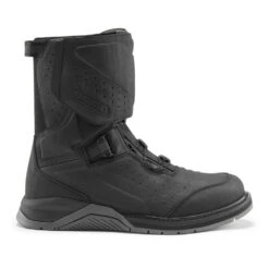 Icon Alcan Waterproof CE Boots -Moto Style Shop AlcanWPCEBootBlackProfile