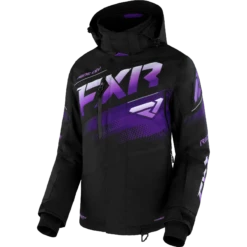 Boost FX Women’s Jacket -Moto Style Shop BoostFX Jkt W BlackPurple 2230224 1080 front