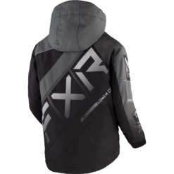 CX Child Jacket -Moto Style Shop CX Jacket C BlackCharGrey 230410 1006 back