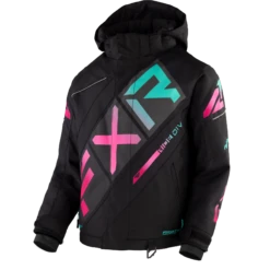 CX Child Jacket -Moto Style Shop CX Jacket C BlackMintEpink 230410 1054 front