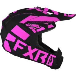 Clutch Evo LE Helmet -Moto Style Shop ClutchEvoLE Helmet BlackEPink 220613 1094 right