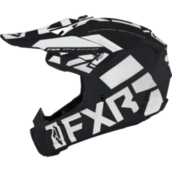 Clutch Evo LE Helmet -Moto Style Shop ClutchEvoLE Helmet BlackWhite 220613 1001 left