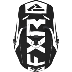 Clutch Evo LE Helmet -Moto Style Shop ClutchEvoLE Helmet BlackWhite 220613 1001 top