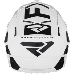 Clutch Evo LE Helmet -Moto Style Shop ClutchEvoLE Helmet WhiteBlack 220613 0110 back