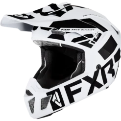 Clutch Evo LE Helmet -Moto Style Shop ClutchEvoLE Helmet WhiteBlack 220613 0110 front