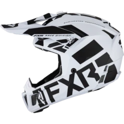 Clutch Evo LE Helmet -Moto Style Shop ClutchEvoLE Helmet WhiteBlack 220613 0110 left
