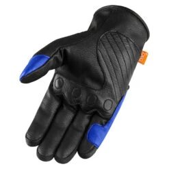 Icon Contra2 Gloves 11 Icon Contra2 Gloves -Moto Style Shop Contra2GloveBluePalm