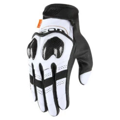 Icon Contra2 Gloves 14 Icon Contra2 Gloves -Moto Style Shop Contra2GloveWhiteBack