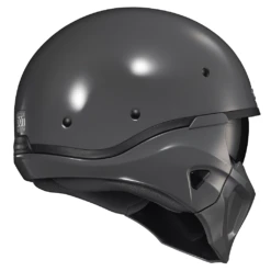 Scorpion Covert X Solid Helmets - DOT 21 Scorpion Covert X Solid Helmets - DOT -Moto Style Shop CovertX GlossCement RearView