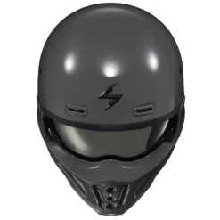 Scorpion Covert X Solid Helmets - DOT 20 Scorpion Covert X Solid Helmets - DOT -Moto Style Shop CovertX GlossCement TopFront