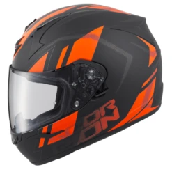 Scorpion EXO-R320 Endeavor Helmets - Dot 19 Scorpion EXO-R320 Endeavor Helmets - Dot -Moto Style Shop EXO R320 Endeavor Orange side Clear Shield