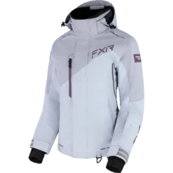 Edge 2-in-1 Women’s Jacket 18 Edge 2-in-1 Women’s Jacket -Moto Style Shop Edge Jkt W GreyMutedGrape 230242 0584 front