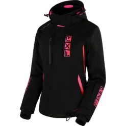 Evo FX Women’s Jacket -Moto Style Shop EvoFX Jkt W BlackRaspFade 230222 1028 front