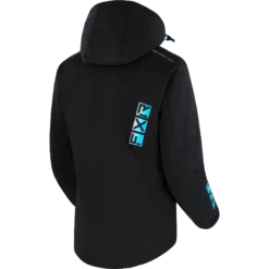 Evo FX Women’s Jacket -Moto Style Shop EvoFX Jkt W BlackSkyWhiteFade 230222 1053 back