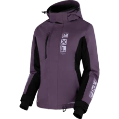 Evo FX Women’s Jacket -Moto Style Shop EvoFX Jkt W MutedGrapeDustyLilac 230222 8487 front