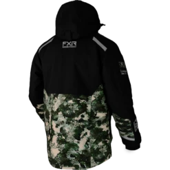 Expedition X Ice Pro 2-in-1 Jacket 7 Expedition X Ice Pro 2-in-1 Jacket -Moto Style Shop ExpeditionXIcePro Jacket M ArmyBlackCamo 220041 1076 back