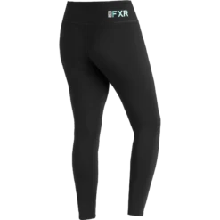 Factory Fleece Women's Leggings -Moto Style Shop FactoryFleece Leggings W BlackMint 211226 1052 back